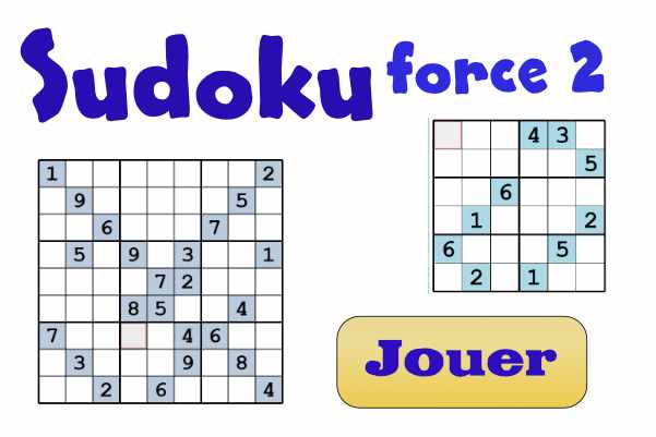 Sudoku assez facile de taille 6x6 et 9x9